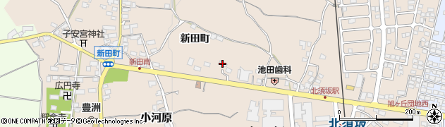 長野県須坂市小河原新田町2534周辺の地図