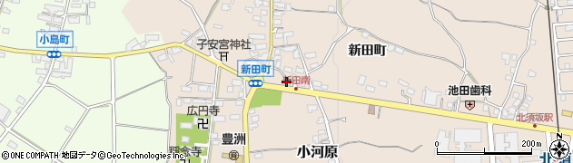 長野県須坂市小河原新田町2454周辺の地図