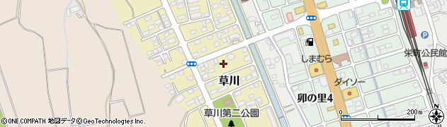 栃木県さくら市草川52周辺の地図