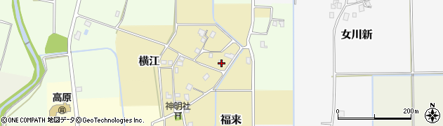富山県中新川郡立山町横江10周辺の地図