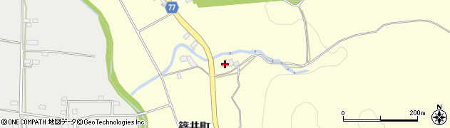 栃木県宇都宮市篠井町447周辺の地図