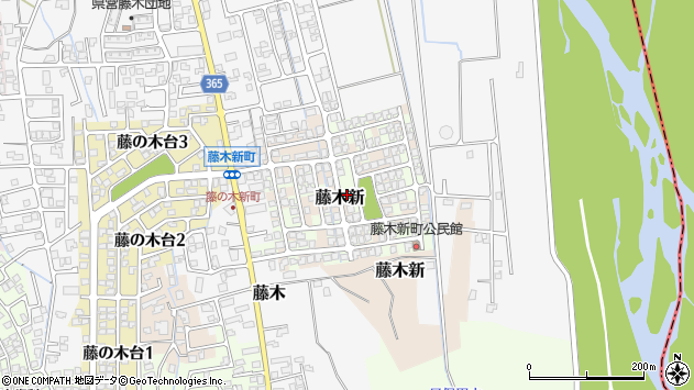 〒930-0932 富山県富山市藤木新町の地図