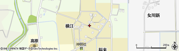 富山県中新川郡立山町横江39周辺の地図
