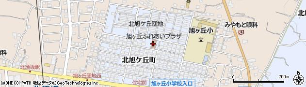 須坂市旭ケ丘ふれあいプラザ周辺の地図