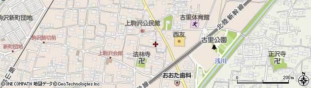 長野県長野市上駒沢1013周辺の地図