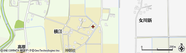 富山県中新川郡立山町横江7周辺の地図