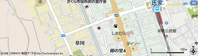 栃木県さくら市氏家2221周辺の地図
