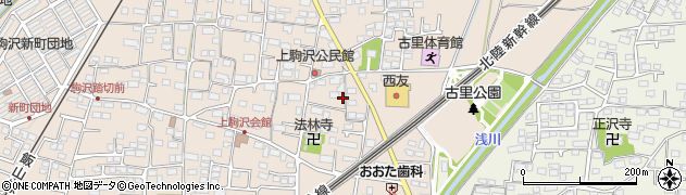 長野県長野市上駒沢1015周辺の地図
