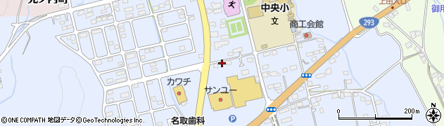 栃木県宇都宮市中里町207周辺の地図