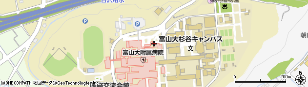 富山大学（国立大学法人）　杉谷医薬系キャンパス研究振興部研究協力グループ周辺の地図