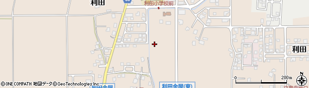 立山町消防署　利田分団詰所周辺の地図