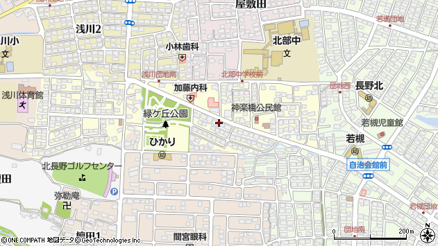 〒381-0053 長野県長野市神楽橋の地図