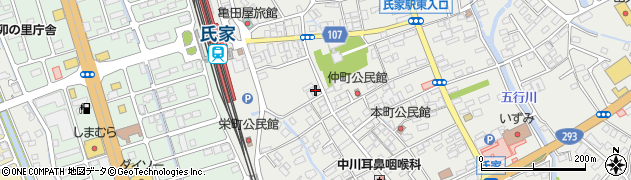 栃木県さくら市氏家1847周辺の地図