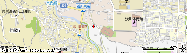 長野県長野市檀田1周辺の地図