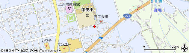 栃木県宇都宮市中里町204周辺の地図