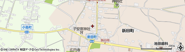 長野県須坂市小河原新田町2510周辺の地図
