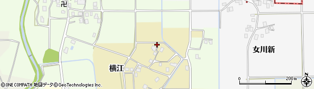 富山県中新川郡立山町横江64周辺の地図