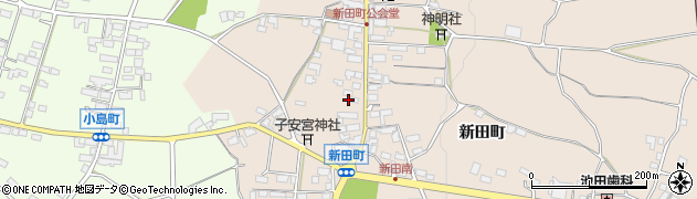 長野県須坂市小河原新田町2588周辺の地図