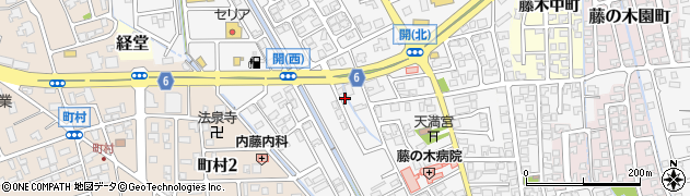 富山県富山市開293周辺の地図