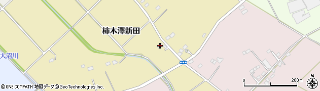 栃木県さくら市柿木澤新田50周辺の地図