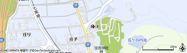 石川県津幡町（河北郡）庄（ヨ）周辺の地図
