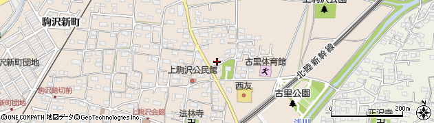 長野県長野市上駒沢1255周辺の地図
