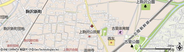 長野県長野市上駒沢1247周辺の地図