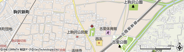 長野県長野市上駒沢1256周辺の地図