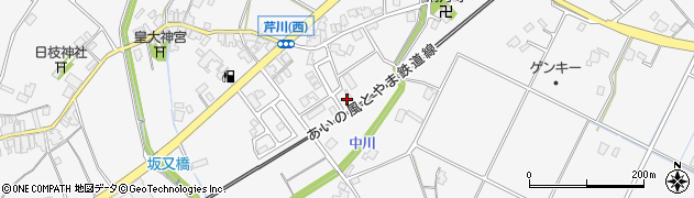 富山県小矢部市芹川3811周辺の地図