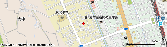 栃木県さくら市草川45周辺の地図