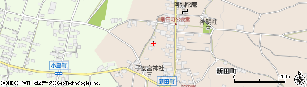 長野県須坂市小河原新田町2593周辺の地図