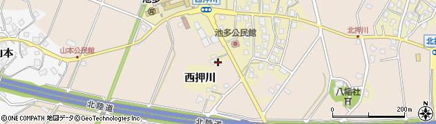 富山県富山市西押川1416周辺の地図