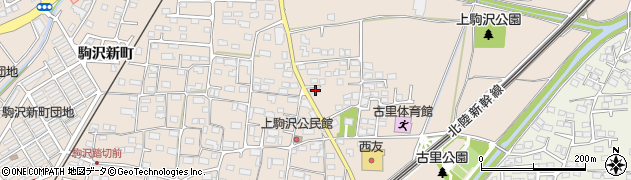 長野県長野市上駒沢1252周辺の地図