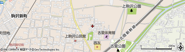 長野県長野市上駒沢1258周辺の地図