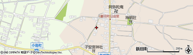 長野県須坂市小河原新田町2610周辺の地図