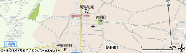 長野県須坂市小河原新田町2672周辺の地図