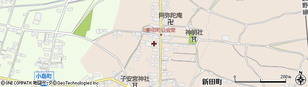 長野県須坂市小河原新田町2691周辺の地図