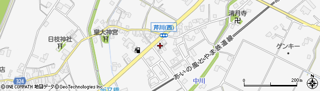 富山県小矢部市芹川3841周辺の地図