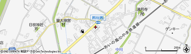 富山県小矢部市芹川3842周辺の地図