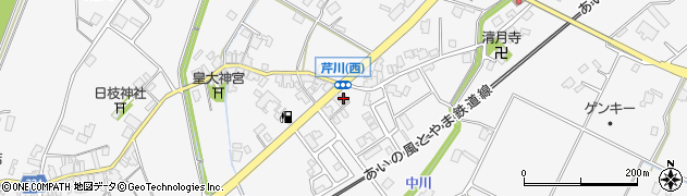 富山県小矢部市芹川3844周辺の地図