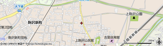 長野県長野市上駒沢65周辺の地図