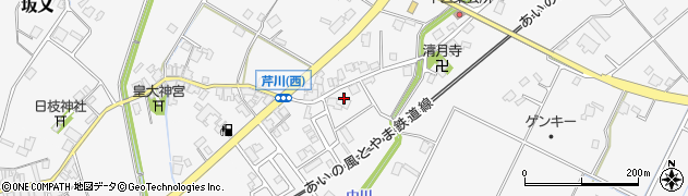 富山県小矢部市芹川3856周辺の地図