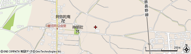 長野県須坂市小河原（新田町）周辺の地図