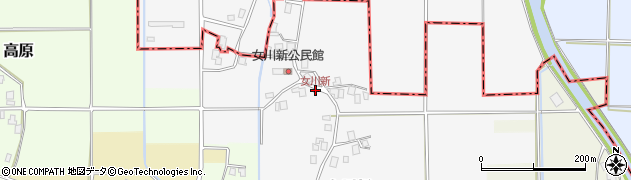 女川新周辺の地図