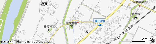 富山県小矢部市芹川3993周辺の地図