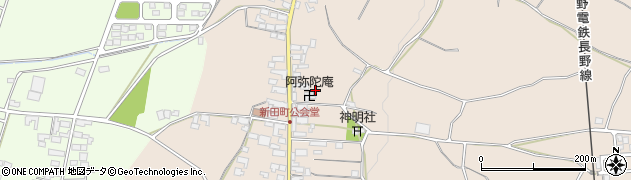 長野県須坂市小河原新田町2740周辺の地図