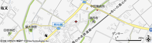 富山県小矢部市芹川3891周辺の地図