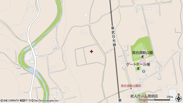 〒321-1101 栃木県日光市明神の地図