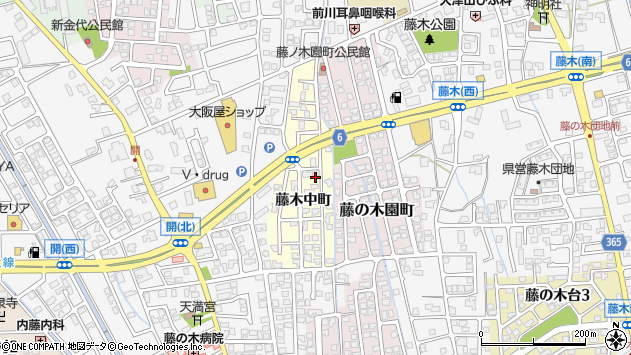 〒930-0941 富山県富山市藤木中町の地図