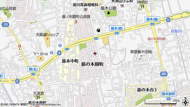 〒930-0942 富山県富山市藤の木園町の地図